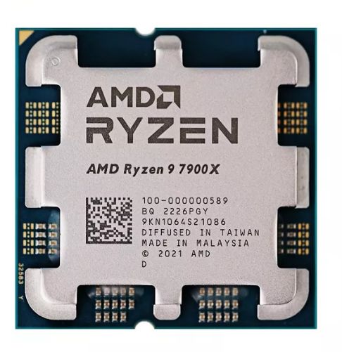 מעבד AMD Ryzen 9 7900X AM5 אריזה Tray