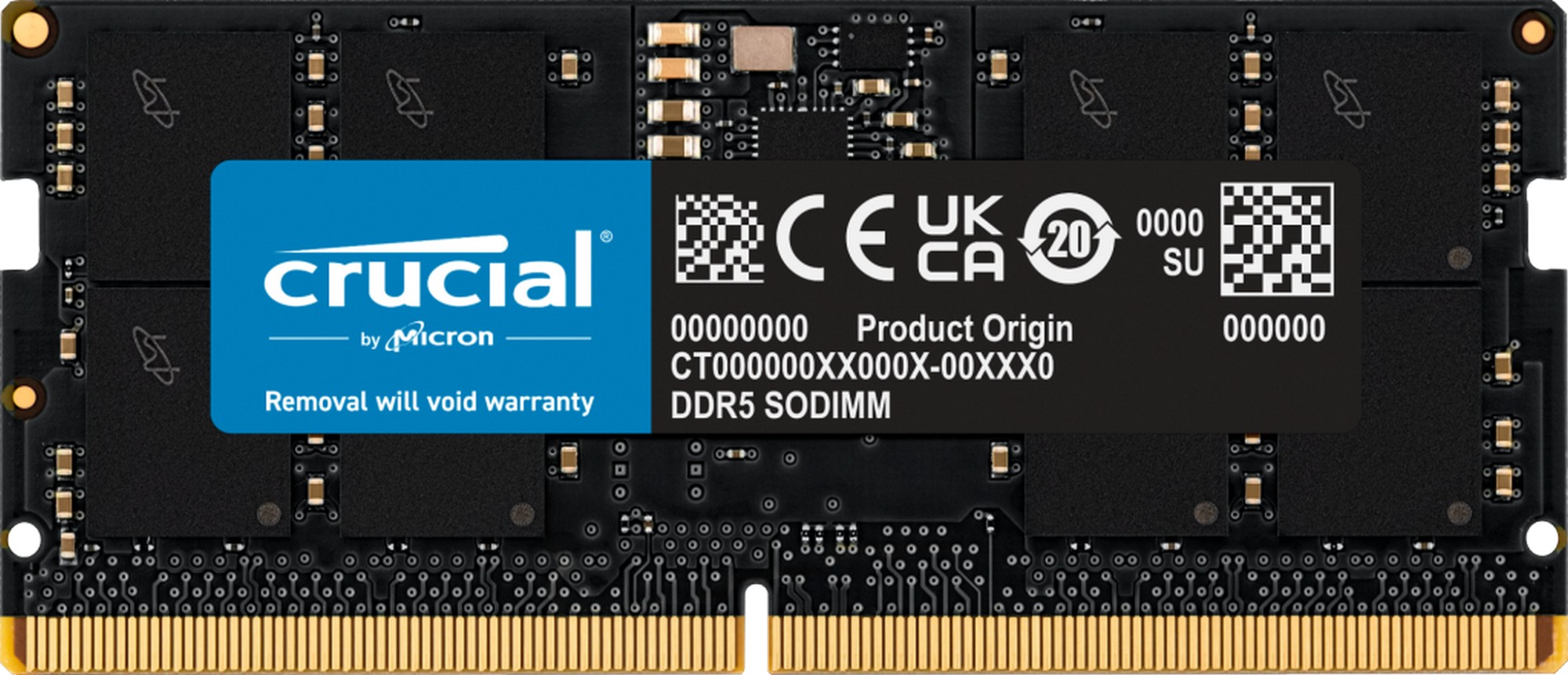 SODIMM memory CT16G56C46S5 16GB DDR5 5600MHz CL46