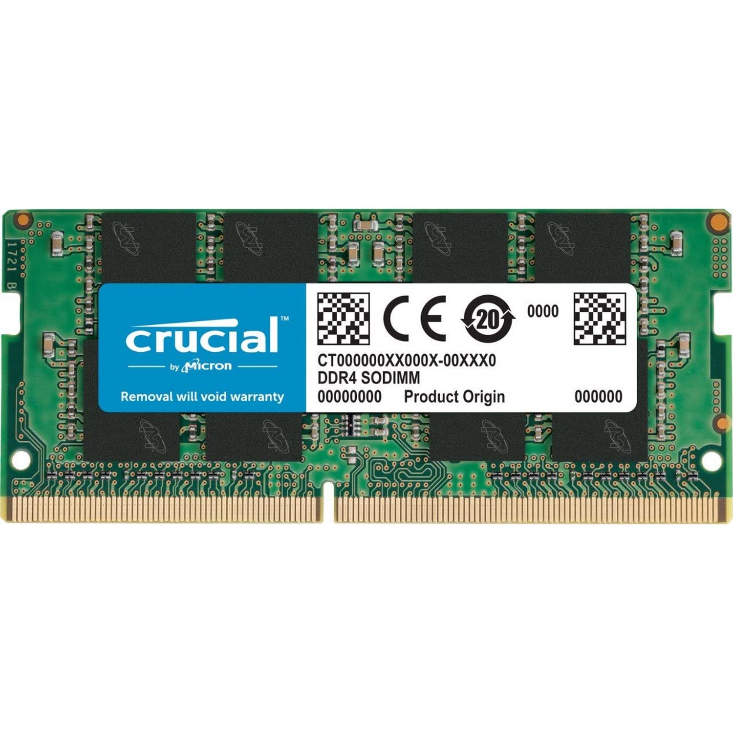 SODIMM memory Crucial CT16G4SFRA32A 16GB DDR4 3200MHz CL22 