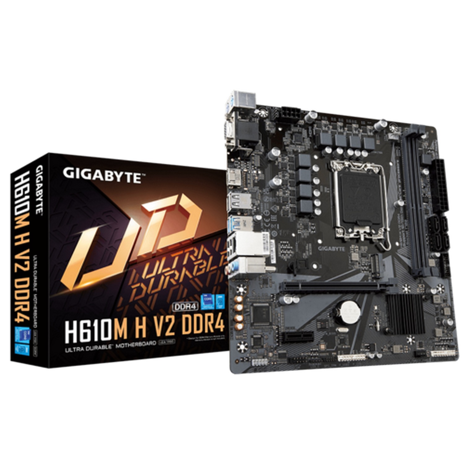 לוח אם Gigabyte H610M H V2 DDR4 Micro ATX LGA1700