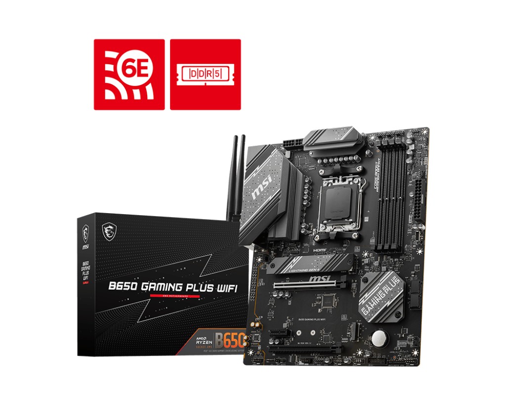 Материнская Плата MSI B650 GAMING PLUS WIFI DDR5 ATX AM5