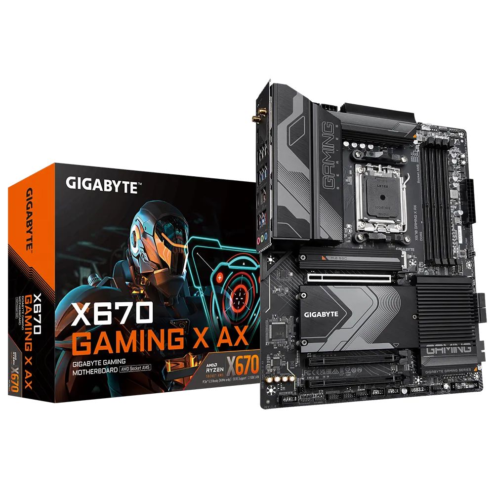 Материнская Плата Gigabyte X670 GAMING X AX DDR5 ATX AM5