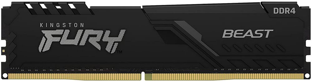 Desktop Memory DRAM Kingston FURY BEAST KF432C16BB/32 32GB DDR4 3200MHz CL16