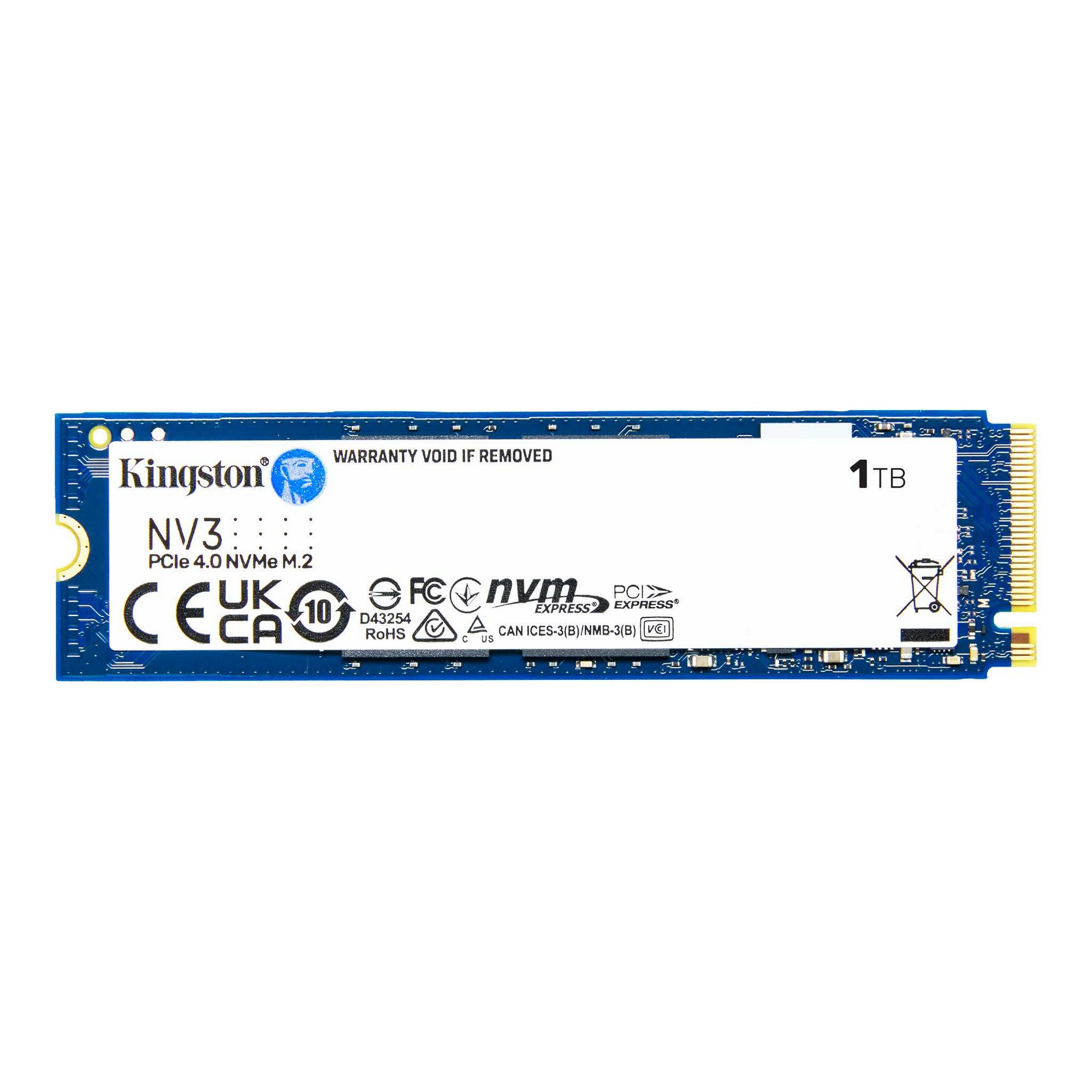 SSD Disk Kingston NV3 PCIe 4.0 NVMe 1TB SNV3S/1000G M.2