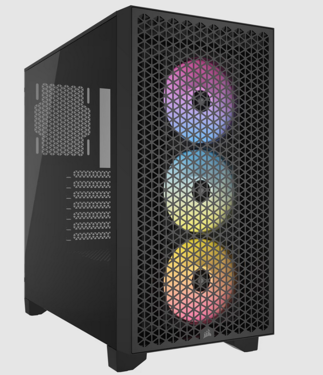 מארז Corsair 3000D RGB AIRFLOW - שחור Mid-Tower