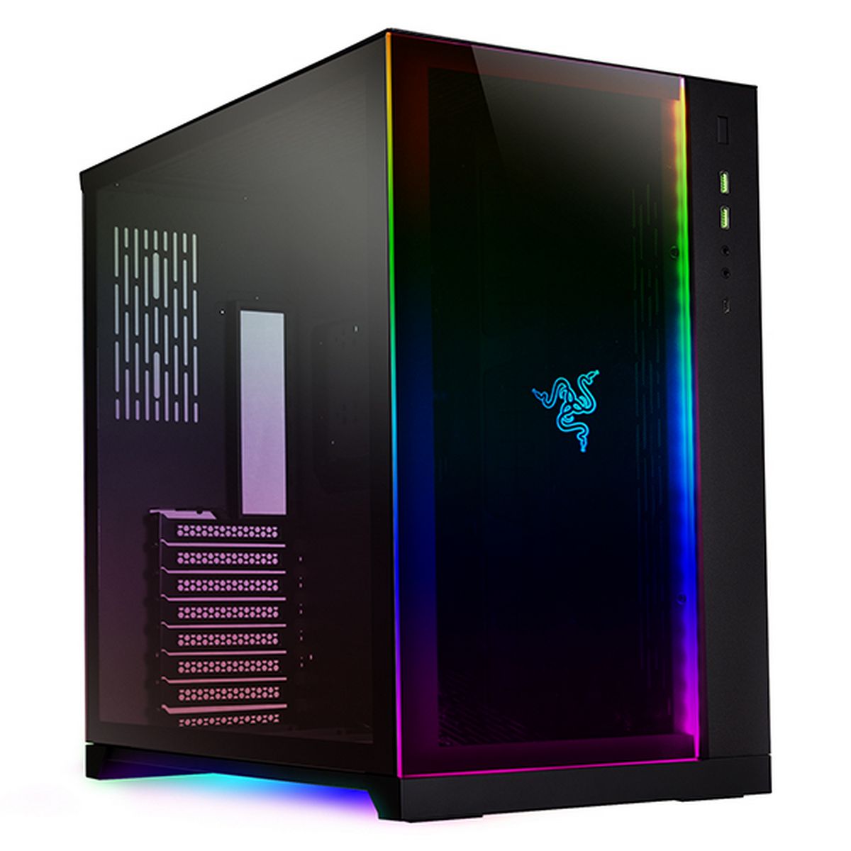 Case LIAN-LI PC-O11 Dynamic Designed by Razer Tower Chassis Color:black