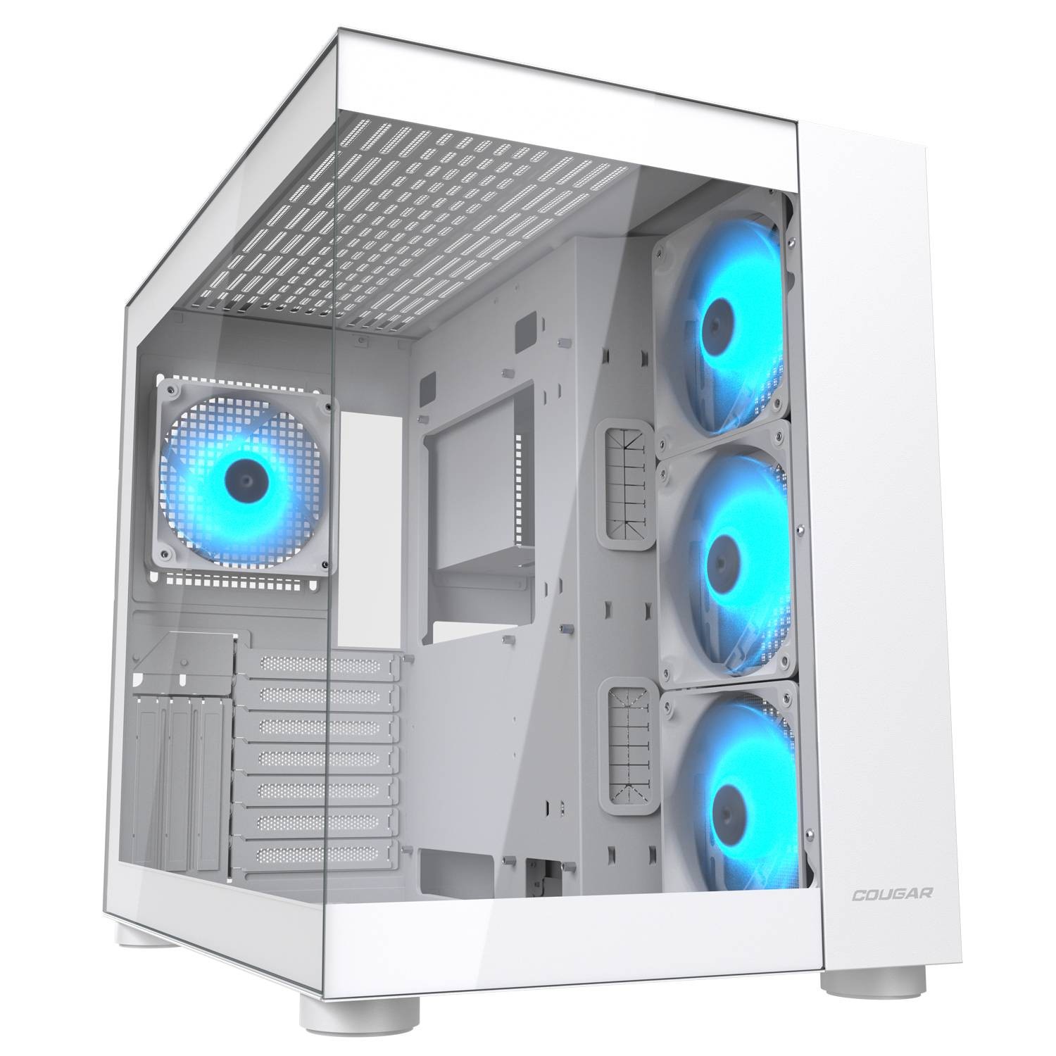 מארז COUGAR FV150 RGB לבן Mid Tower