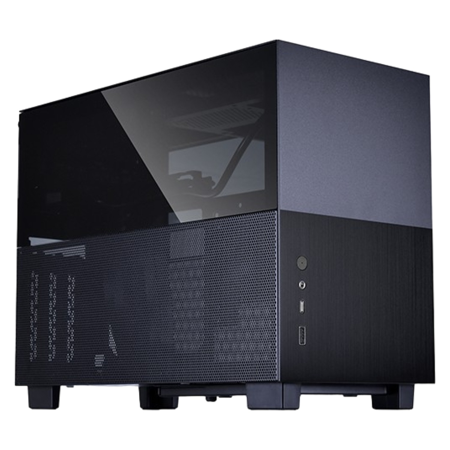 Корпус LIAN-LI Q58 черный Mini-ITX