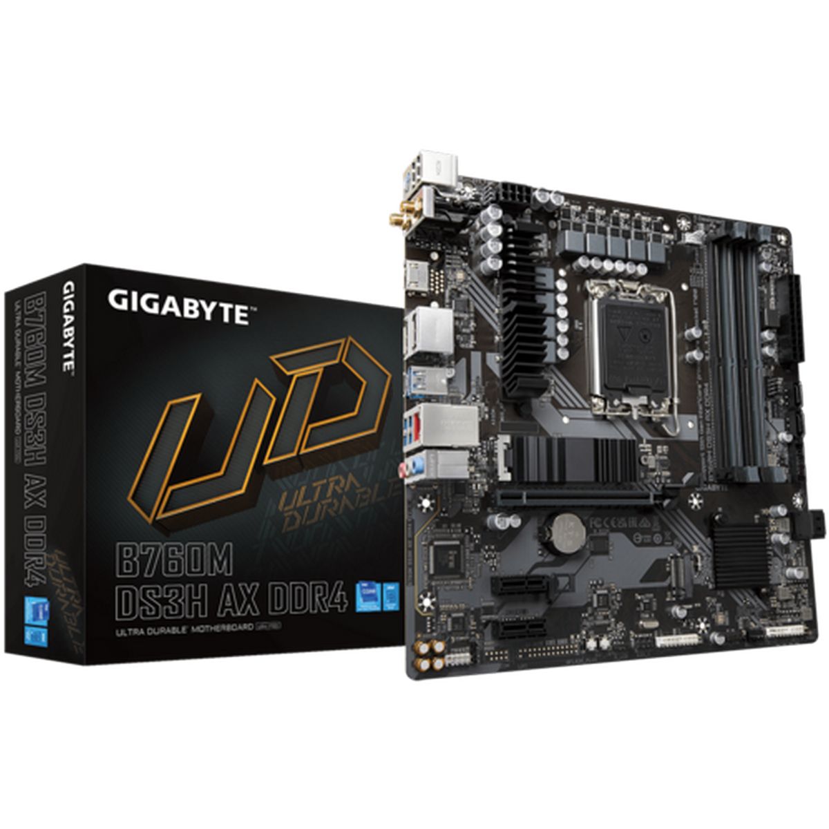 Motherboard Gigabyte B760M DS3H AX DDR4 Micro ATX LGA1700