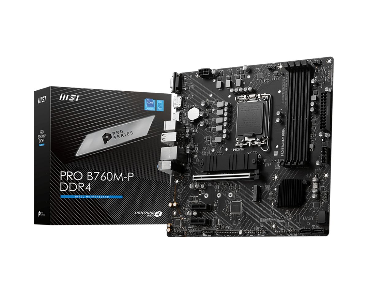 Motherboard MSI PRO B760M-P DDR4 mATX LGA1700