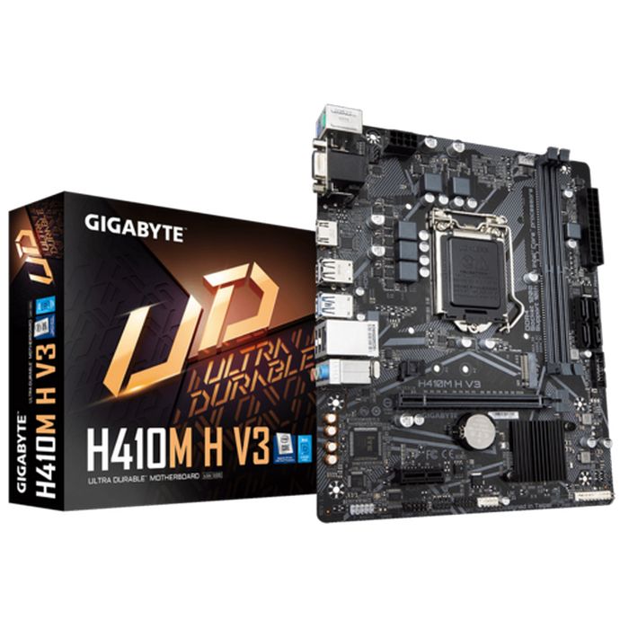 לוח אם Gigabyte H410M H V3 DDR4 Micro ATX  LGA1200