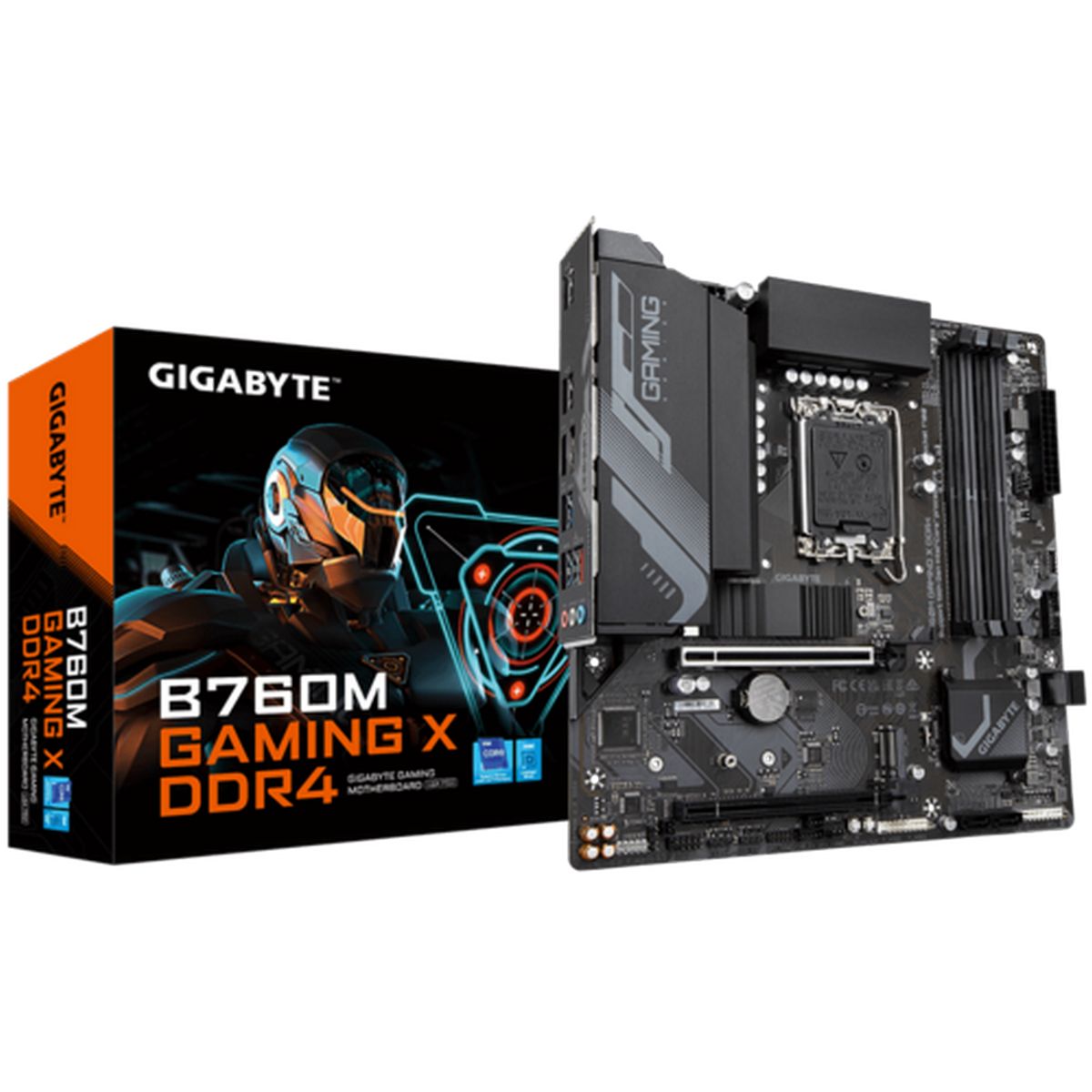 Материнская Плата Gigabyte B760M GAMING X DDR4 Micro ATX LGA1700