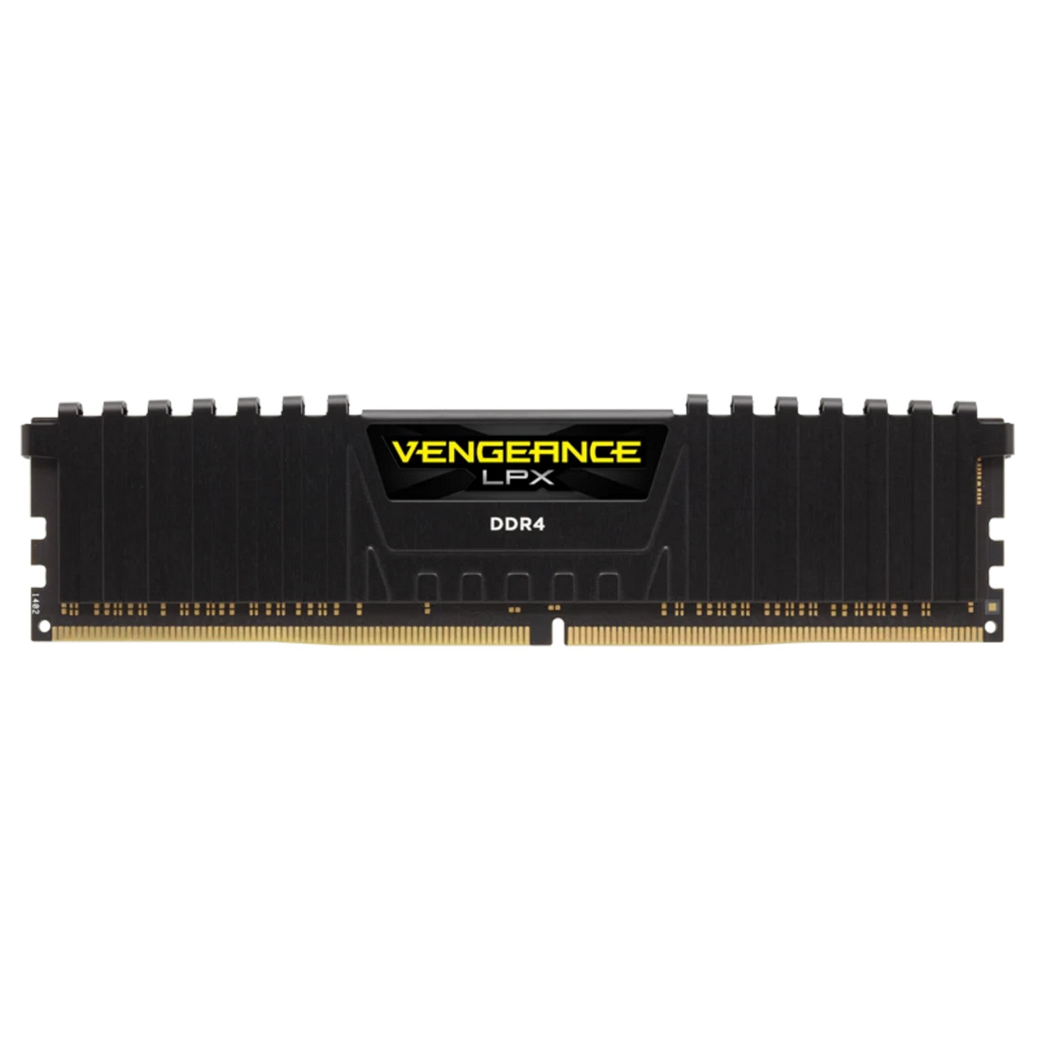 זיכרון לנייח DRAM Corsair VENGEANCE LPX CMK16GX4M13200C16 16GB DDR4 3200MHz C16 צבע שחור