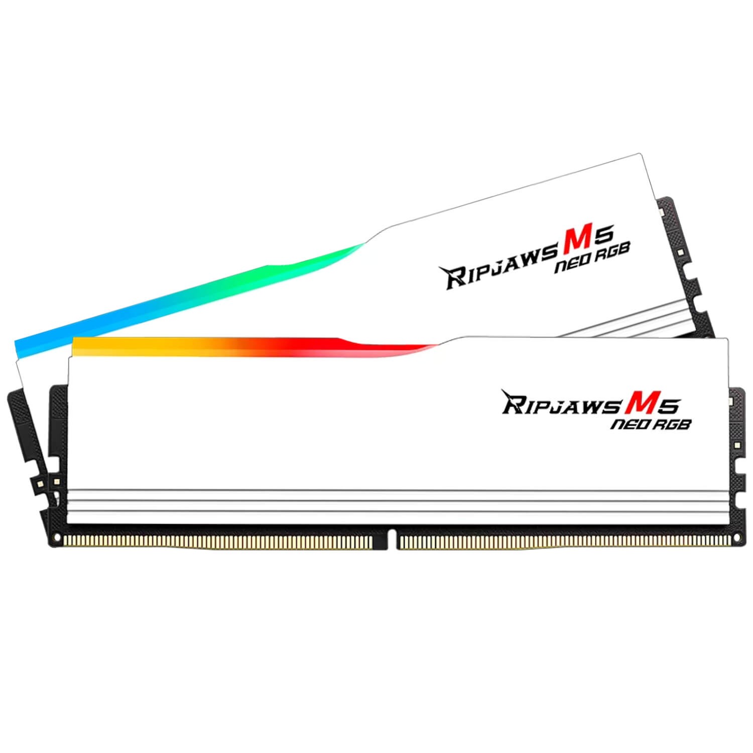 Оперативная память DRAM G.SKILL Ripjaws M5 Neo RGB белый 6000J3038F16GX2-RM5NRW KIT 32GB (2x16GB) DDR5 6000MHz CL30 1.35V