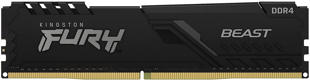 זיכרון לנייח DRAM Kingston FURY BEAST KF432C16BB/32 32GB DDR4 3200MHz CL16