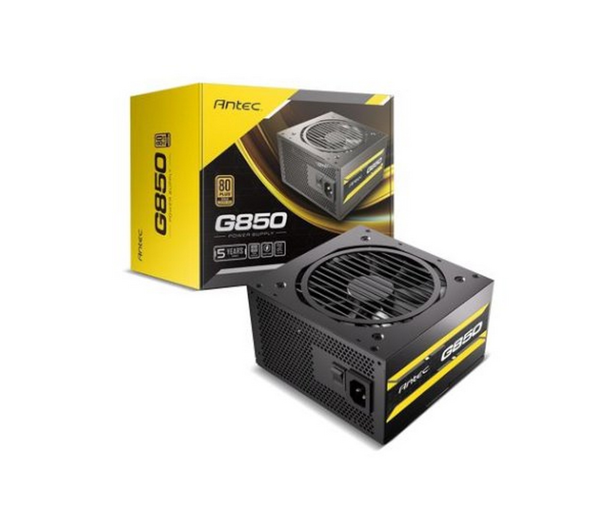 ספק כוח Antec Atom G850 0-761345-20038-7 80 PLUS Gold 850W 12V:849.6W