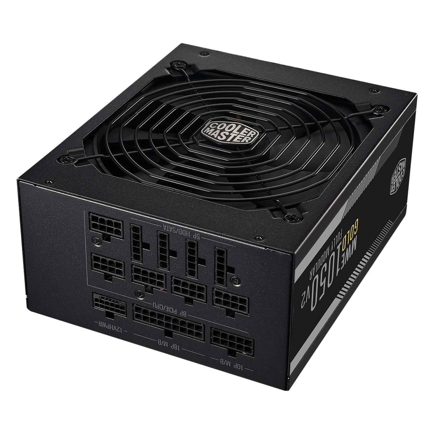 Power Supply Cooler Master MWE GOLD 1050 - V2 ATX 3.0 MPE-A501-AFCAG-3 מודולרי מלא 80 Plus Gold 12V:1050W ATX 12V 3.0