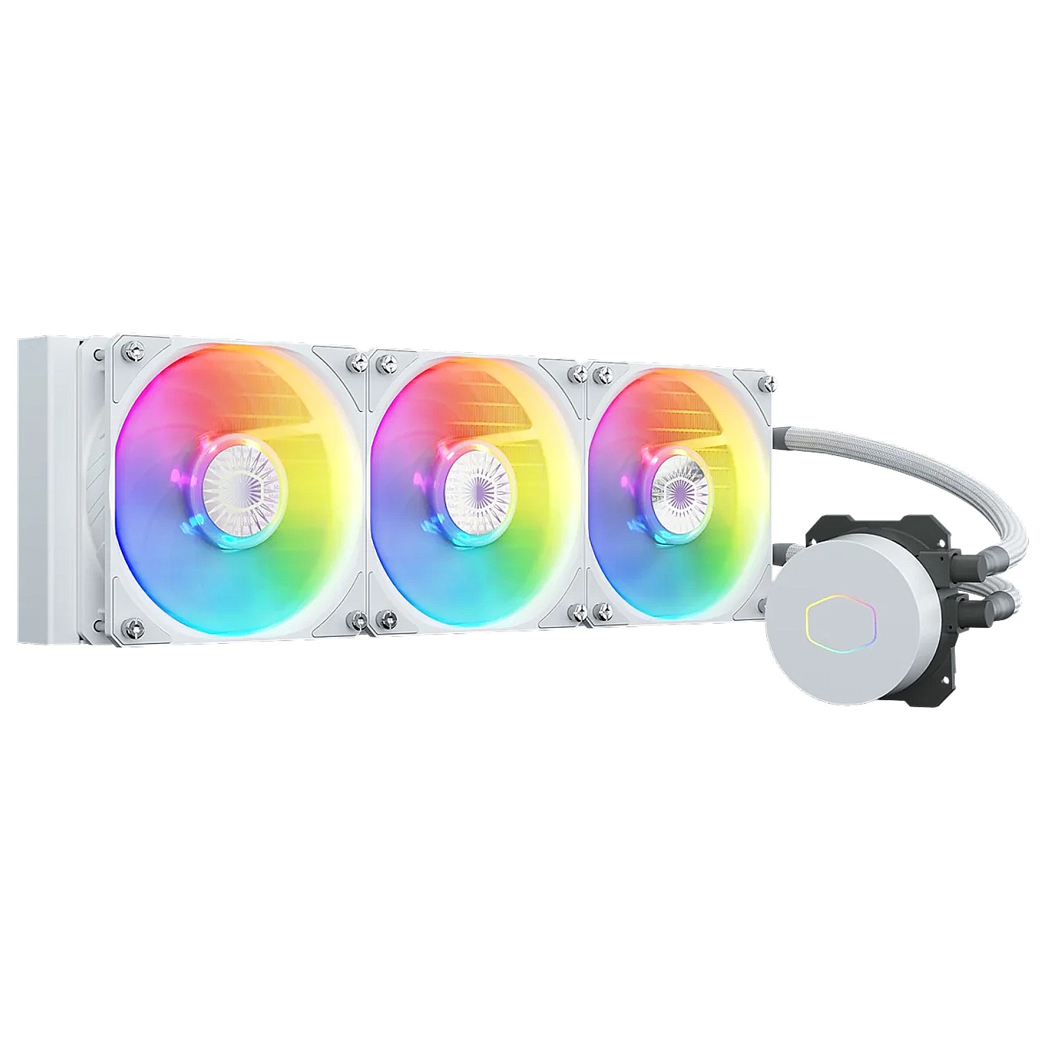 Liquid cooling Cooler Master MASTERLIQUID ML360L ARGB V2 white 360mm