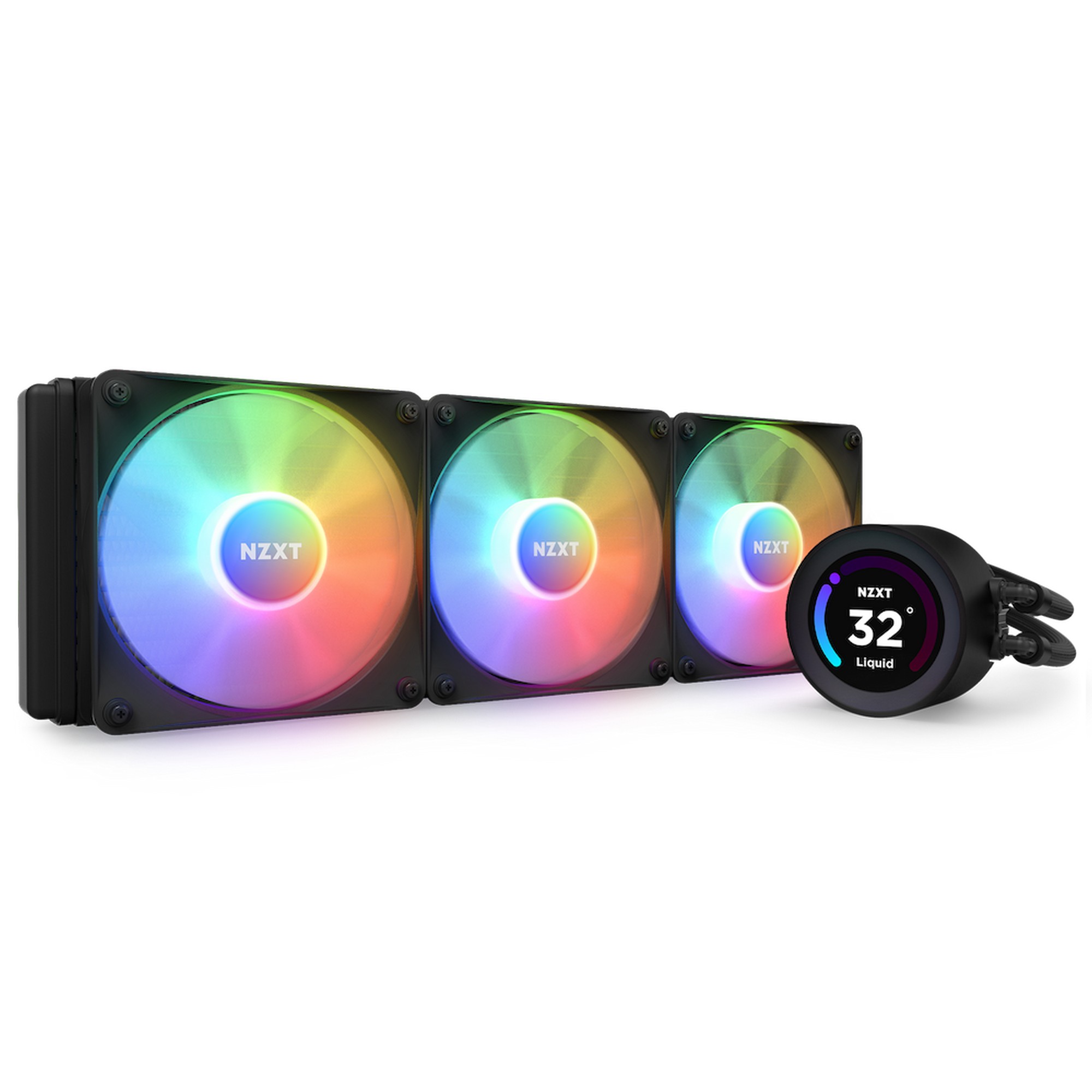 Liquid cooling NZXT Kraken Elite 360 RGB black 360mm