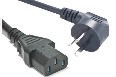 כבל מתח למחשב נייח Power Cord For Computer CABLE-K צבע שחור