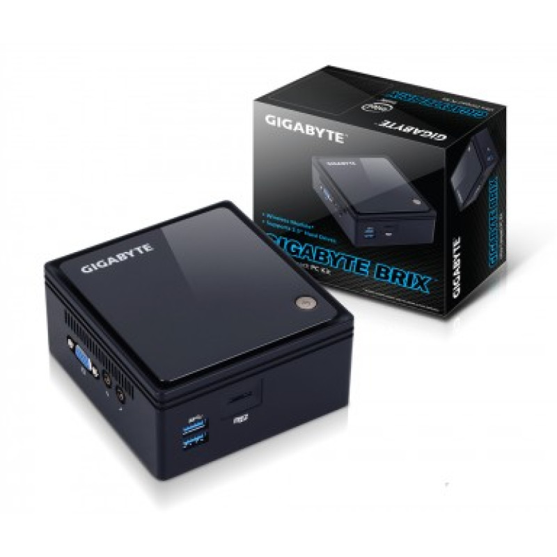 Mini PC build kit Gigabyte Brix Mini PC Barebone GB-BACE-3160 Intel Celeron