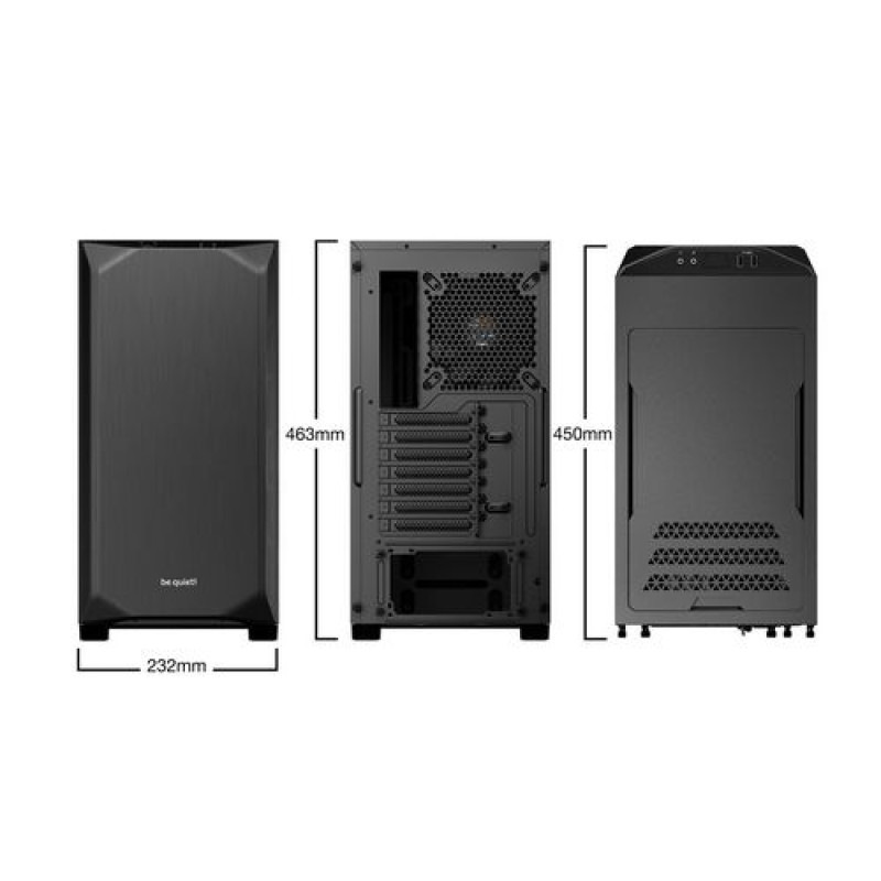 Case be quiet! PURE BASE 500 black