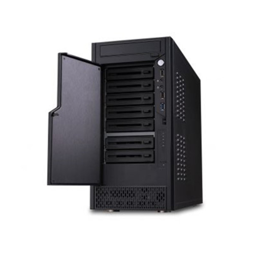 Case INFINITY A500 Micro-ATX Storage Case 7x3.5" Hot Swap Color:black