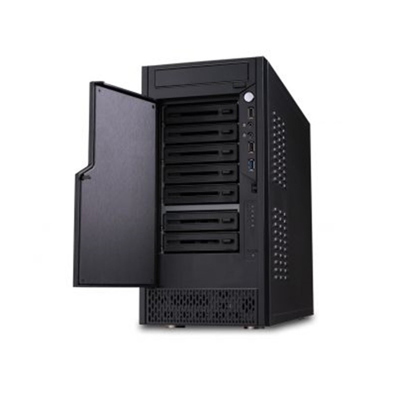 Case INFINITY A500 Micro-ATX Storage Case 7x3.5" Hot Swap Color:black