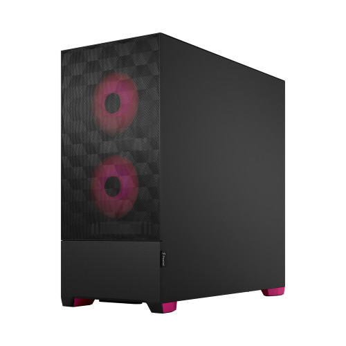 מארז Fractal Design Pop Air RGB Magenta Core TG Clear Tint צבע שחור, ורוד