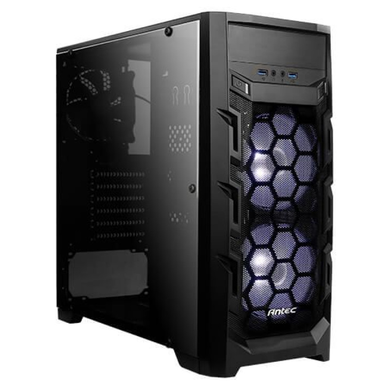 Case Antec GX202 White Fans Color:black