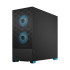 Case Fractal Design Pop Air RGB Cyan Core TG Clear Tint Color:black, blue