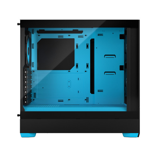 מארז Fractal Design Pop Air RGB Cyan Core TG Clear Tint צבע שחור, כחול