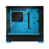 Case Fractal Design Pop Air RGB Cyan Core TG Clear Tint Color:black, blue