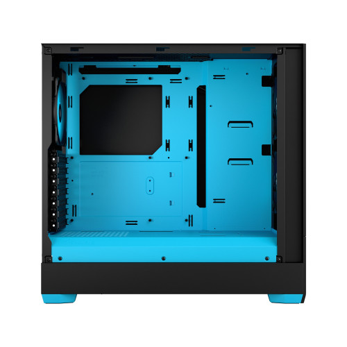 Корпус Fractal Design Pop Air RGB Cyan Core TG Clear Tint Цвет:черный, синий