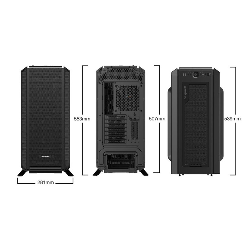 Case be quiet! SILENT BASE 802 black