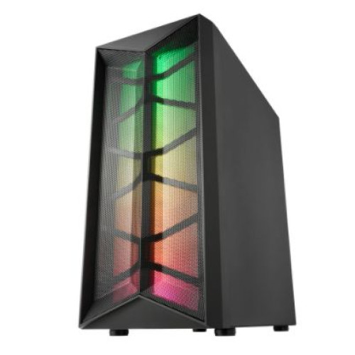 מארז FSP CMT 211 ATX Mid Tower צבע שחור