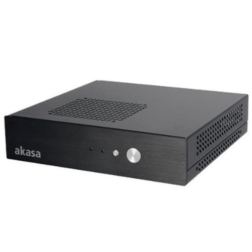 Case Akasa Cypher Thin Mini ITX Tiny SFF Color:black