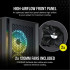 מארז Corsair 4000D AIRFLOW Tempered Glass שחור Mid Tower