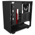 Case NZXT H510 MATTE black, red Mid Tower