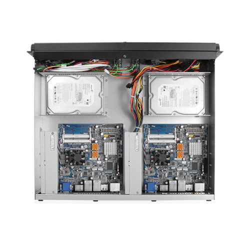 Корпус iStarUSA iSTAR Industrial Grade 2U Chassis for DUAL Mini-ITX System