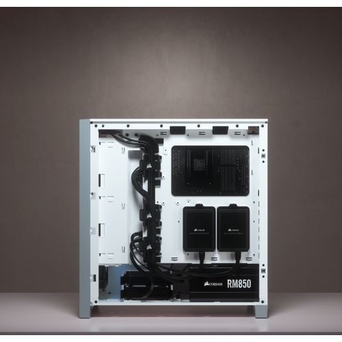 מארז Corsair 4000D AIRFLOW Tempered Glass לבן Mid-Tower