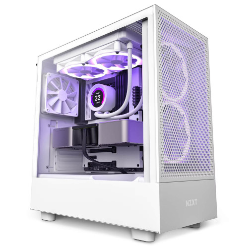 Корпус NZXT H5 Flow белый