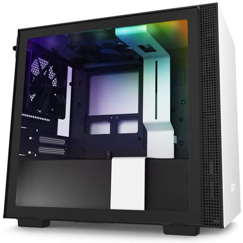 Корпус NZXT H210i черный, белый Mini-ITX