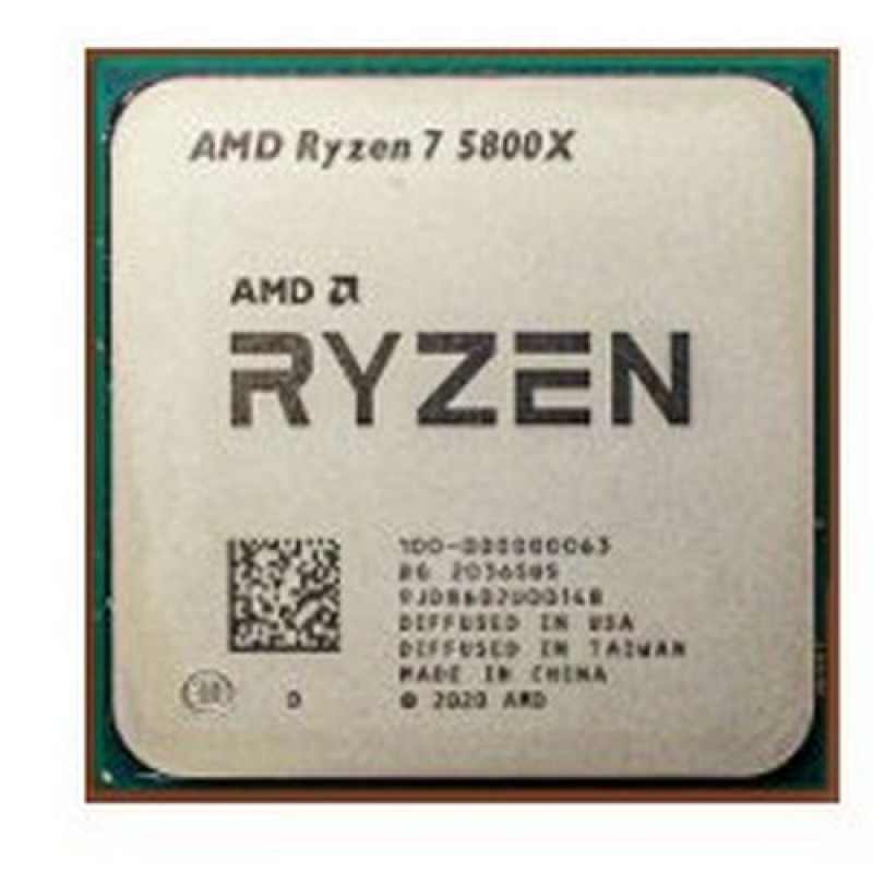 Processor AMD Ryzen 7 5800X AM4 Tray, without original packaging