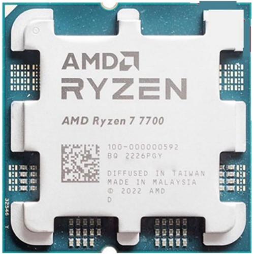 מעבד AMD Ryzen 7 7700 AM5 Tray, אריזה לא מקורית