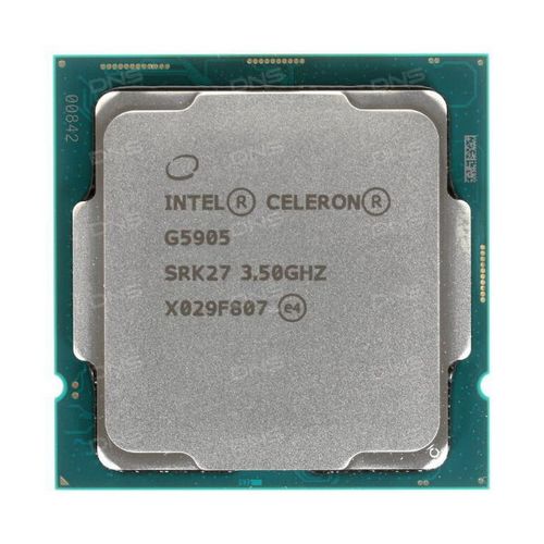 Processor Intel Celeron G5905 LGA1200 Tray packaging