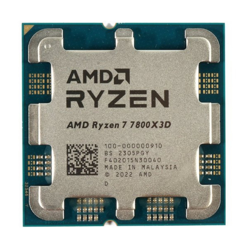 Processor AMD Ryzen 7 7800X3D AM5 Tray packaging