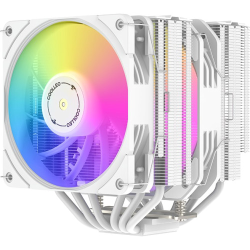 Охлаждение процессора Coolleo Etian P60T Symphony V2 ARGB белый CPU Cooler