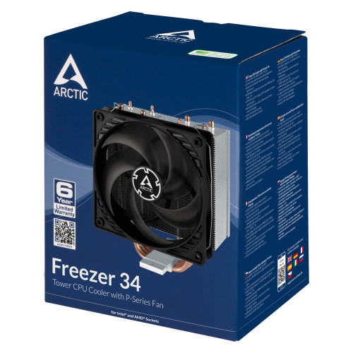 Охлаждение процессора ARCTIC Freezer 34 AMD (AM5/AM4 Only!) ACFRE00086A