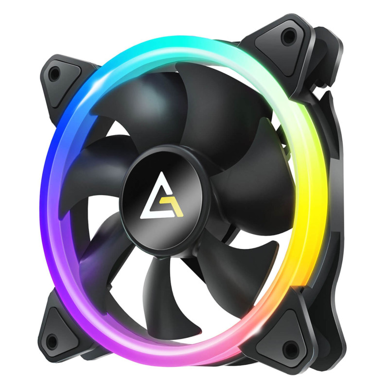 Case Fan Antec Neon 120 ARGB PWM Fan 120mm Color:black